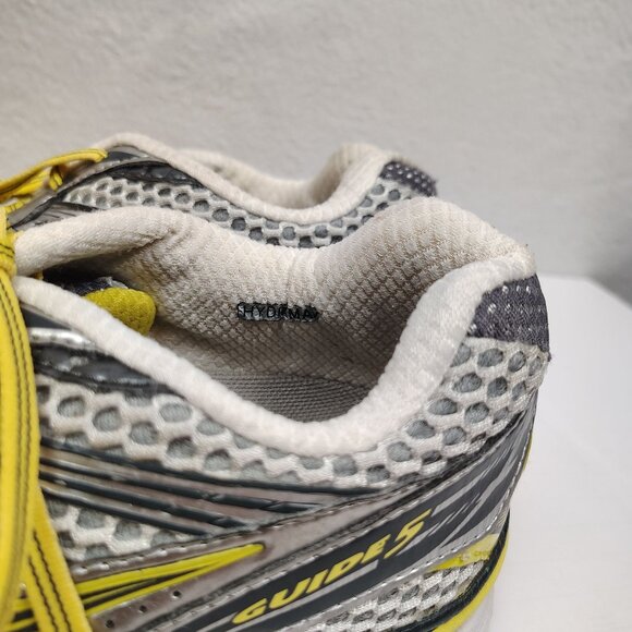 Saucony ProGrid Guide 5 Running Shoes Womens 10 Yellow Silver - Picture 14 of 15